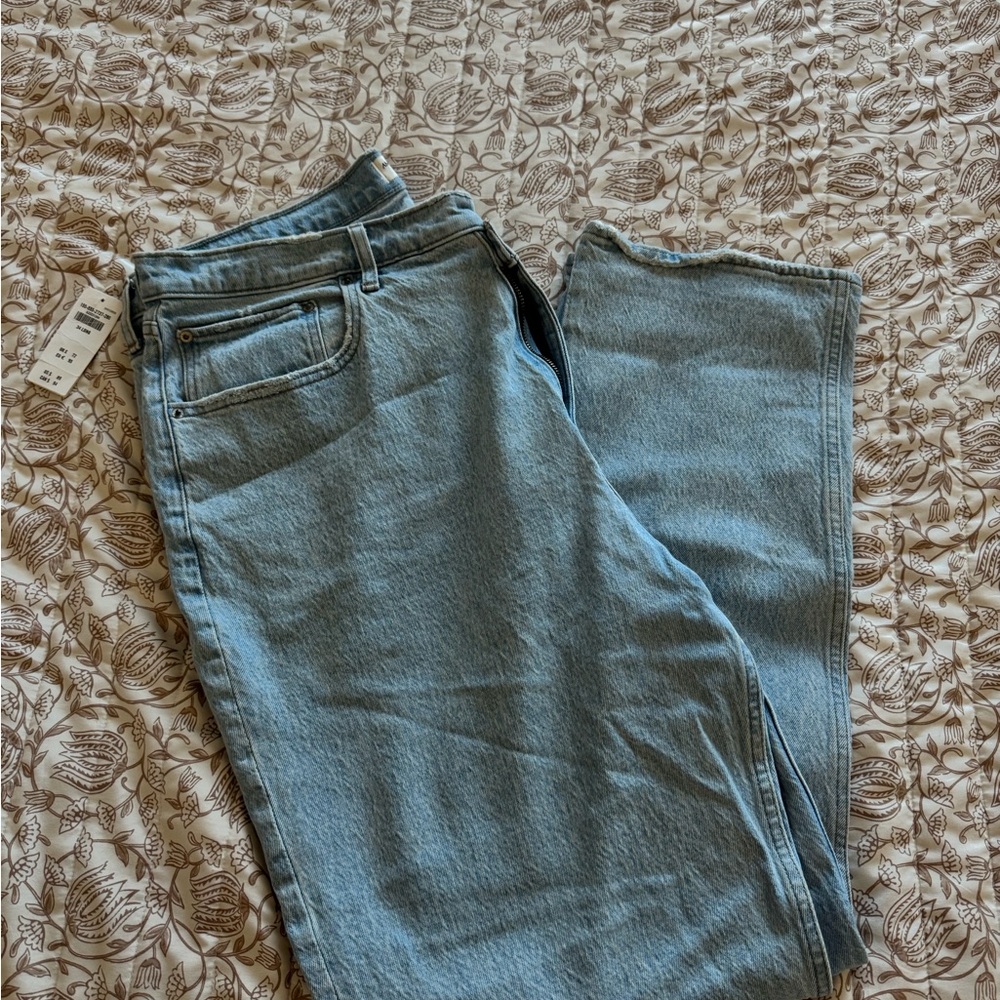 Abercrombie & Fitch High Rise Women Jeans - Light Blue